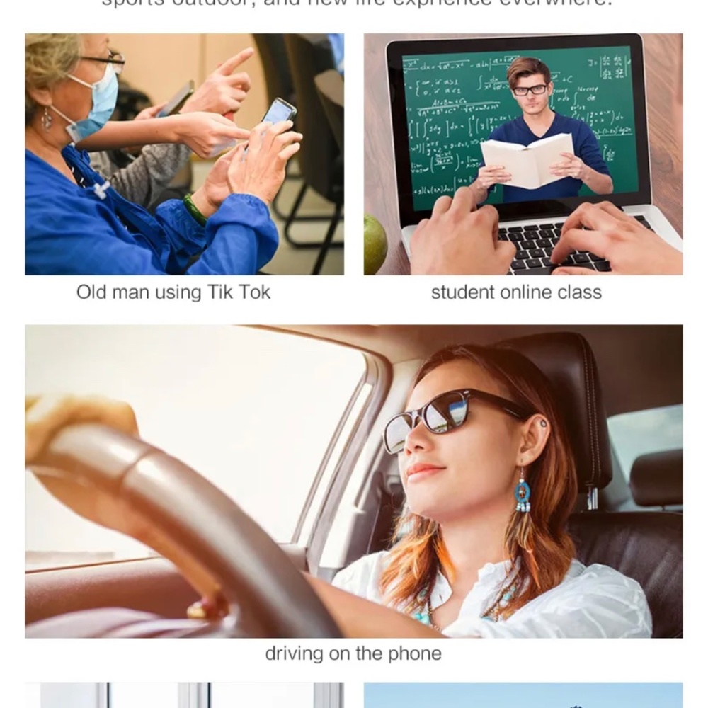 Bluetooth Sunglasses,Voice Control - Picture 4 of 8